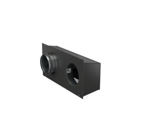 LD - 160 exteriérový box čierny RAL9005