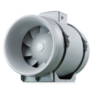 TT PRO 125 T - hrdlo Ø 123 mm, potrubný ventilátor dvojotáčkový s časovačom