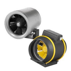 Potrubné kruhové ventilátory