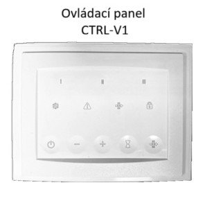 Rekuperačná jednotka Aerauliqa QR120P-I - ctrl-v1
