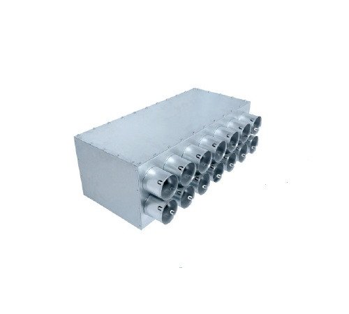 RT2R-14x90/200-OC rozdeľovací box priame pripojenie
